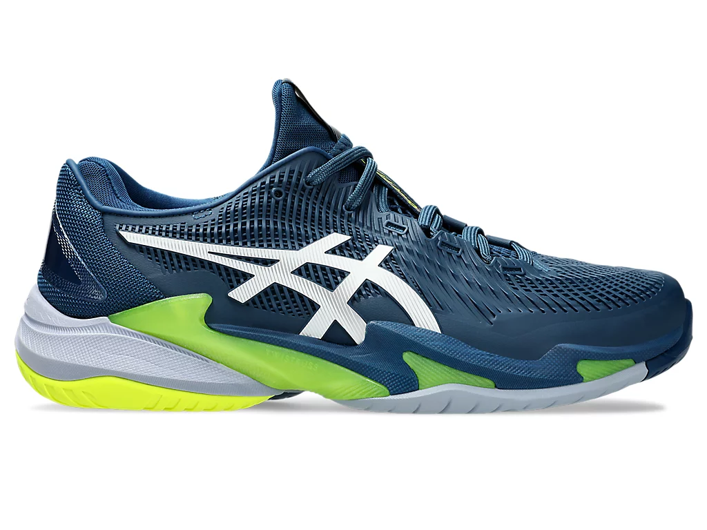 Asics Court FF 3 Men's Shoe - Mako Blue Expanse & White