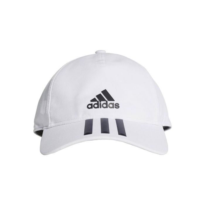 Adidas Six-Panel 3-Stripes Climalite Cap - White - 5