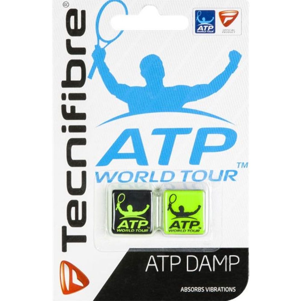 Tecnifibre ATP Damp Vibration Dampeners (Pack of 2) - Green